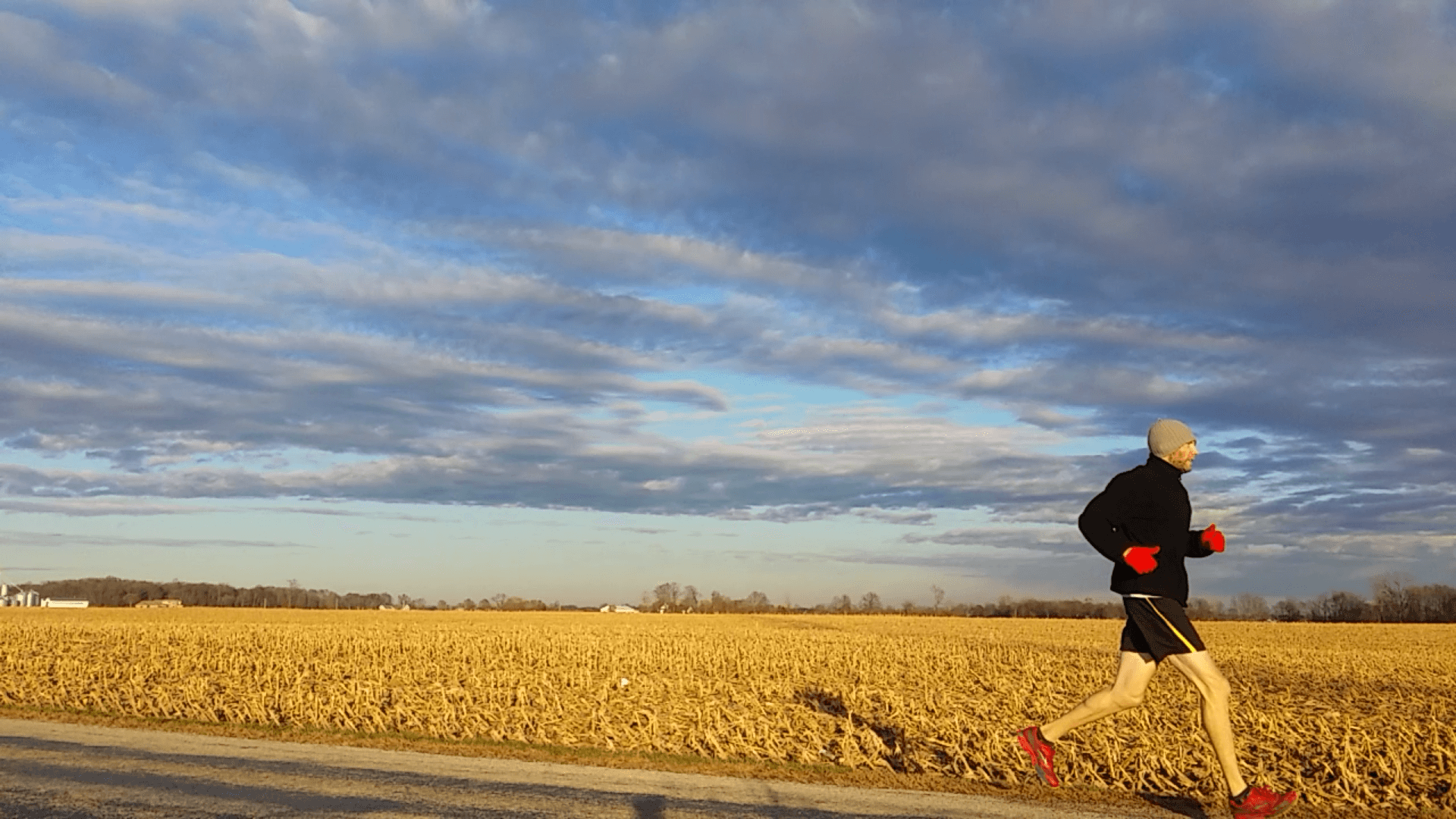 running in hometown